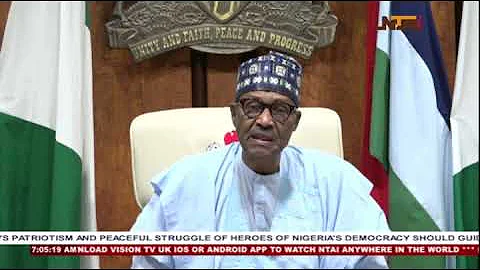 President Buhari Democracy Day Speech | 12/06/2022 | NTA