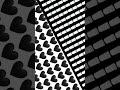 Black and white