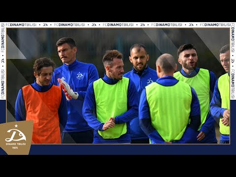 დინამოს მზადება სიონთან თამაშისთვის