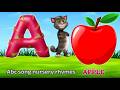 A for apple | Abc phonics song nursery rhymes | abcd#ABC #ABCSong #Phonics #NurseryRhymes