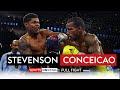 Full fight shakur stevenson dominates robson conceicao after being stripped of belts
