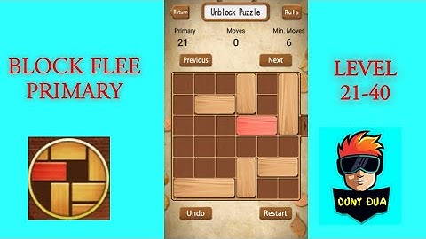 Block Flee Level 21-40 Primary Mode | Numpuz - Dony Đua