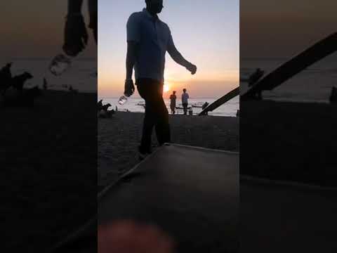 Stock Trading Holiday - Sunset 🌅 Jerman Beach #shorts #stocktradingholiday #bali #jermanbeach #beach