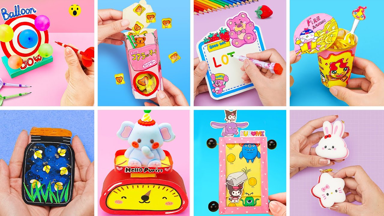 ✨ Раскрыты лучшие техники создания поделок из бумаги своими руками 💜 Коллекция бумаги SANRIO | Ми...