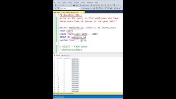 SQL Interview Question 204 || #sql #mysql #oracle #interview #shorts #reels #coding @SekharAcademy1