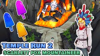 SCARLETT FOX MOUNTAINEER Collecting Ice Cream | Temple Run 2 Volcano Island Full Screen Gameplay #19