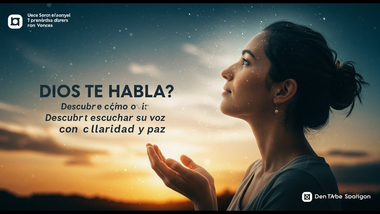 DIOS TE HABLA? Descubre CÓMO ESCUCHAR SU VOZ con CLARIDAD y PAZ - YouTube
