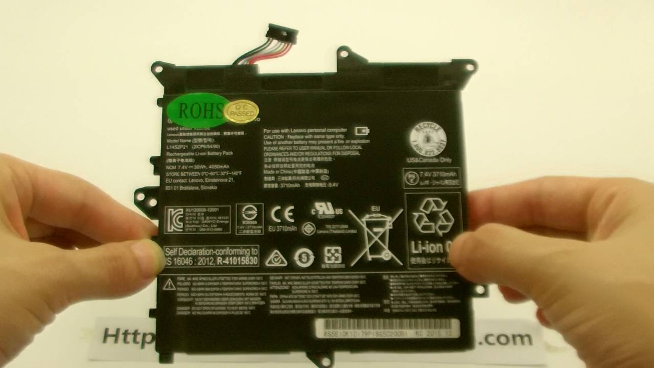 Аккумулятор lenovo l14s3a01