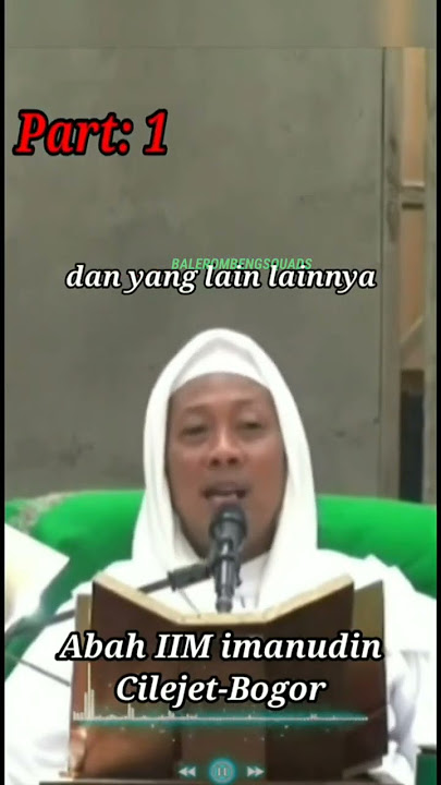 taqdir alloh aya anu bisa dirobah (ABAH HAJI IIM)