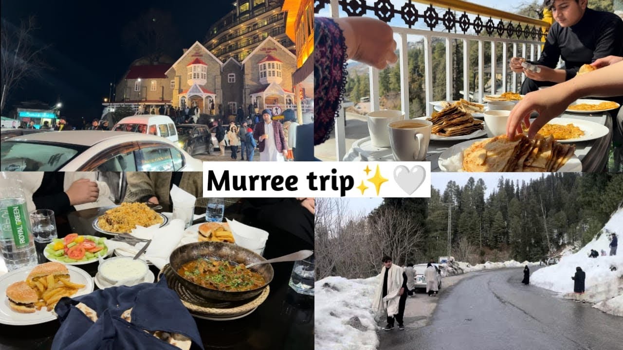 Trip to Murree with family | Nimra ki graduation ki khushi mai Danial na murree trip ki treat di