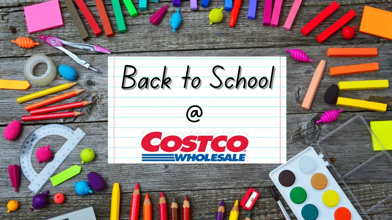 Everything Back to School at Costco!! YouTube
