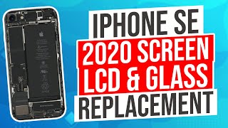 iPhone SE 2020 Screen / LCD & Glass replacement DETAILED