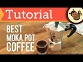 How to Make Moka Pot Coffee & Espresso - The BEST Way (Tutorial)