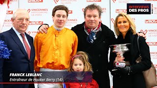 FRANCK LEBLANC | ENTRAÎNEUR DE HOOKER BERRY | QUINTÉ DU SAMEDI 11 MAI À CAEN