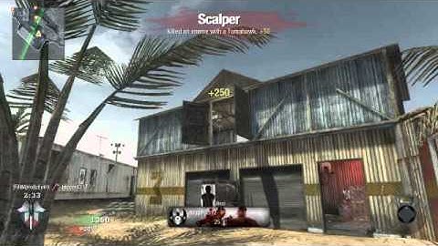 Call of Duty Black Ops - HoBzEe69 - Intended Double Bounce Tomahawk - FFA - Firing Range