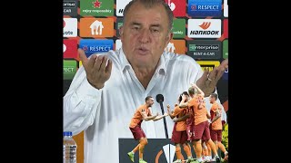 Galatasaray-Lazio Fatih Terim Avrupada Lider Olmayı Özlemişiz