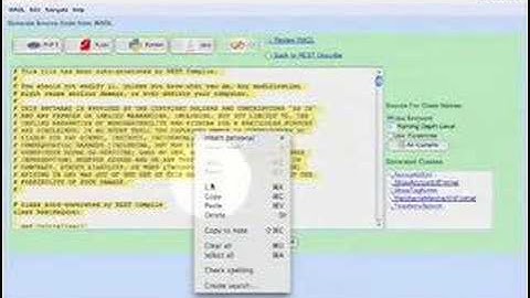 REST Describe & Compile - Wesabe API Tutorial