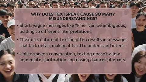 Why Does Textspeak Cause So Many Misunderstandings? - Trend Unwrapper