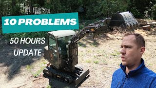 Mini Excavator from Alibaba - 10 Problems after 50 Hours