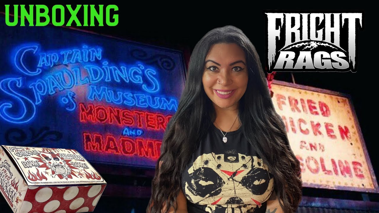 CAPTAIN SPAULDING'S MUSEUM OF MONSTERS AND MADMEN BOX SET | Unboxing | Fright Rags CAPTAIN SPAULDING'S MUSEUM OF MONSTERS AND MADMEN BOX SET | Unboxing | Fright Rags
