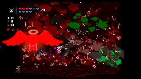 Binding Of Isaac Rebirth:Mega Satan on Very Hard mode kill+ Ending