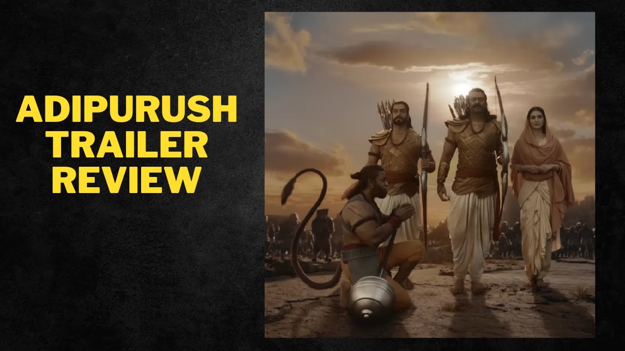 Adipurush Trailer and Song Review in Hindi #adipurush - YouTube