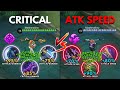 Sun Critical Build vs Sun Attack Speed Build