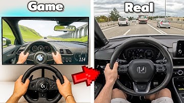 I Learned Car Driving Using A Video Game!