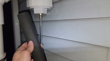 Radon Mitigation - Rain Bypass Install