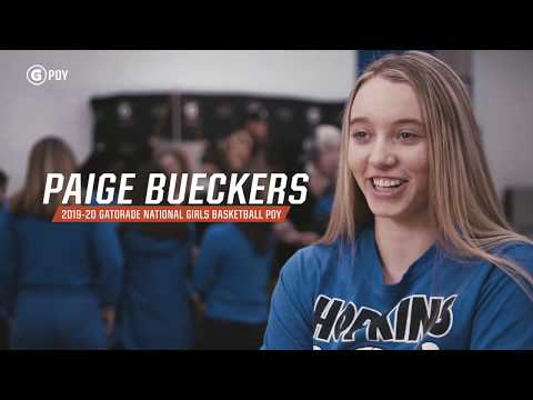 Winning The Gatorade Poy Award Means Everything To Paige Bueckers