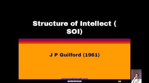 Structure of Intellect