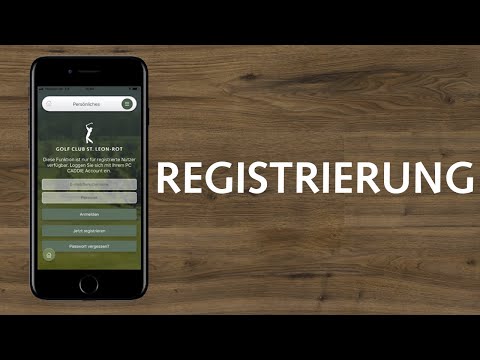 Einmalige Registrierung in der GC SLR App