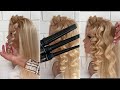 6 types of curls on different diameters | Hair tutorial