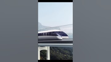 Hyperloop: The Future of Travel!#hyperlooptravel #hyperloop #shorts #viralvideos #technews #trending