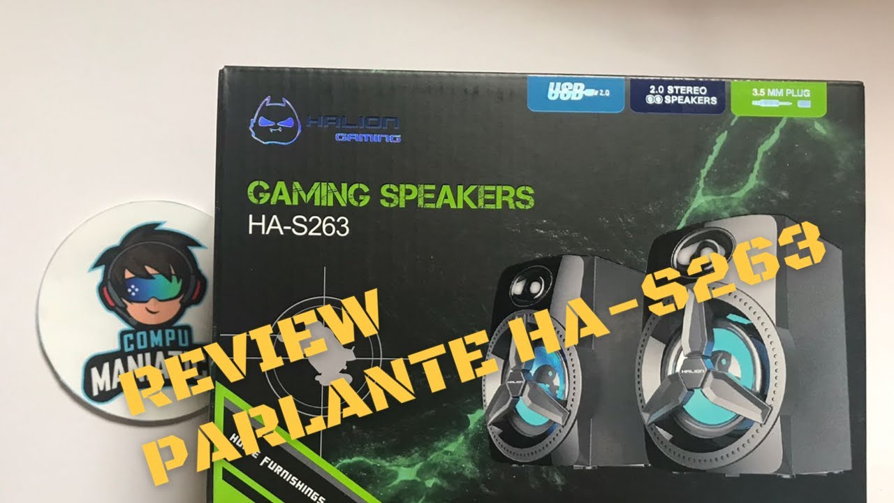 Altavoces Gamer HP DHE-6000, 3.5mm, Alimentación USB, RGB