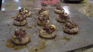 Cooking with Eric - Beef and Blue Mushrooms