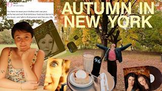oficialmente es otoño al estilo meg ryan en NY | Videodiario