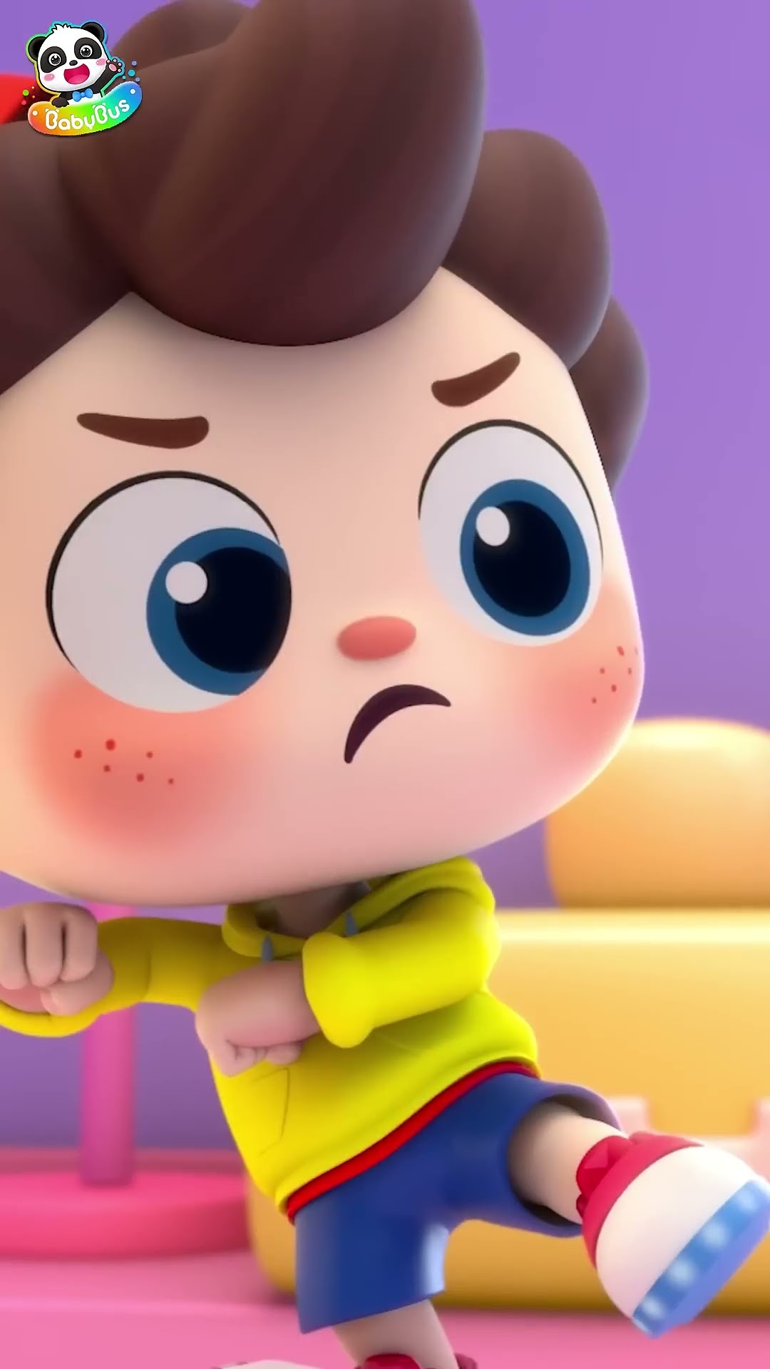 ah! Kepala Grace terbentur meja, sakit!  | BabyBus Bahasa Indonesia#babybus  #shorts