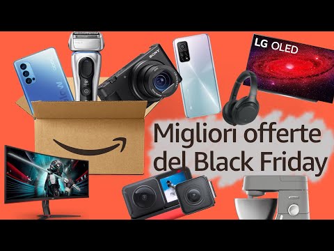 Le MIGLIORI offerte del Black Friday Amazon