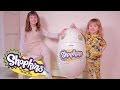 Jouet shopkins oeuf surprise geant  studio bubble tea unboxing shopkins giant surprise egg