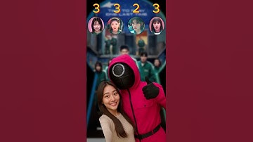 🥰Player 222 vs 😘Player 196 vs 😘 Player 067 vs 🥊 Player 120 #viral #shorts #squidgame3