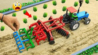 diy tractor making new technology plough machine for agricultural @sanocreator