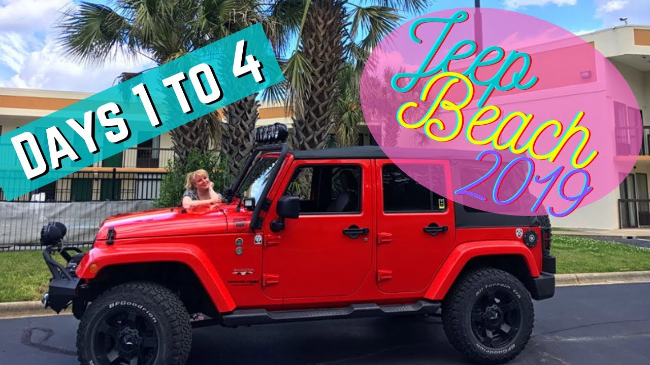 How is Jeep Beach in Daytona Florida ? Day 1 to 4 of our trip heading