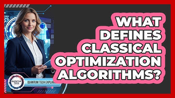 What Defines Classical Optimization Algorithms?