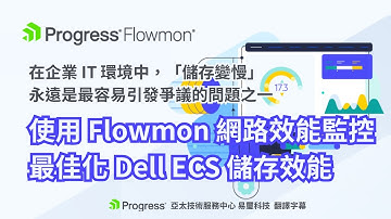 使用 Flowmon 網路效能監控最佳化 Dell ECS 儲存效能