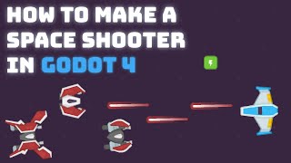 How To Make A Space Shooter Game In Godot 4 (Complete Tutorial) screenshot 5
