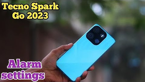 How To Set Alarm In Tecno Spark Go 2023,  , Alarm Setting , Alarm Setting In Tecno Spark Go 2023,