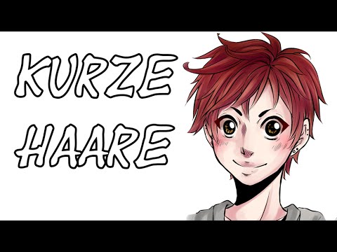 Kurze Haare Zeichnen 3 Verschiedene Ponys Tutorial Youtube