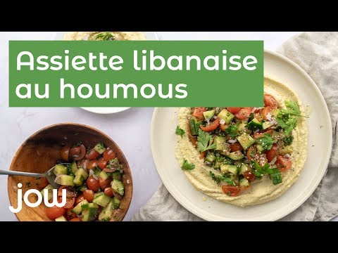 recette-de-l'assiette-libanaise-au-houmous