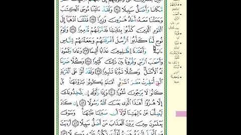 الصفحة (363) من المصحف الشريف ( سورة الفرقان - مشروع حفظ القرآن الكريم )